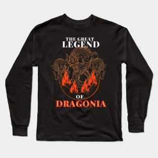 The great legend of dragonia, kobold press Long Sleeve T-Shirt